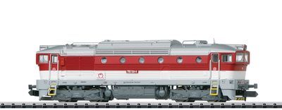Dieselová lokomotiva Brejlovec 750 ZSSK / DIGITAL TRIX 16736